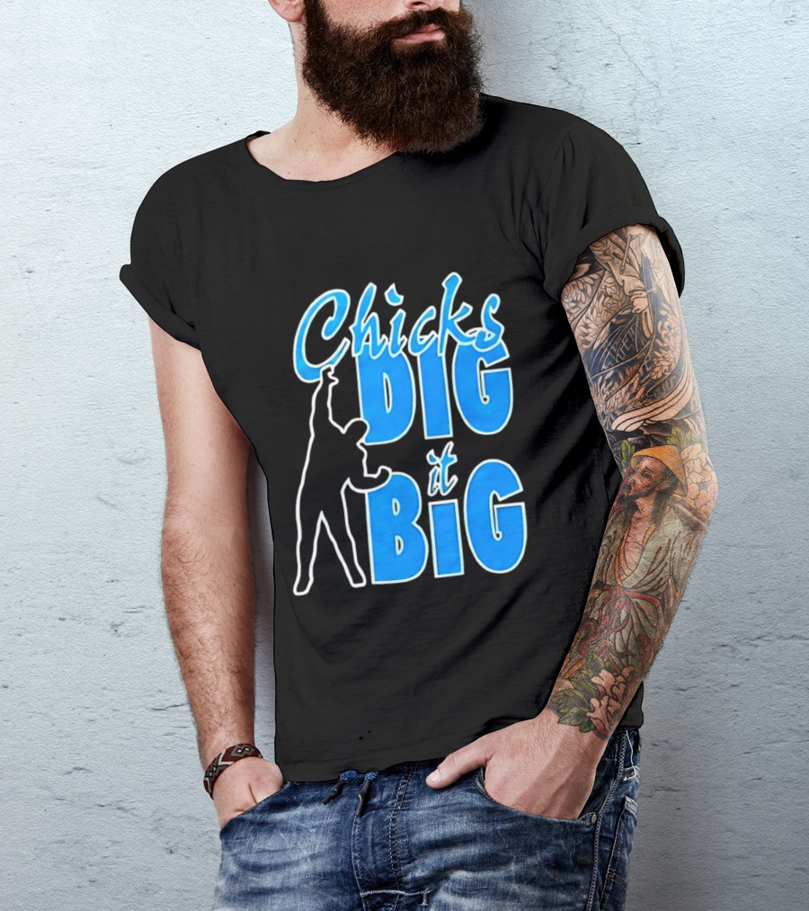 WWE Chicks Dig It Big Silhouette Gesture T-Shirt