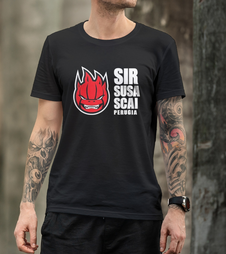 Sir Susa Scai Perugia Fierce Flames T-Shirt