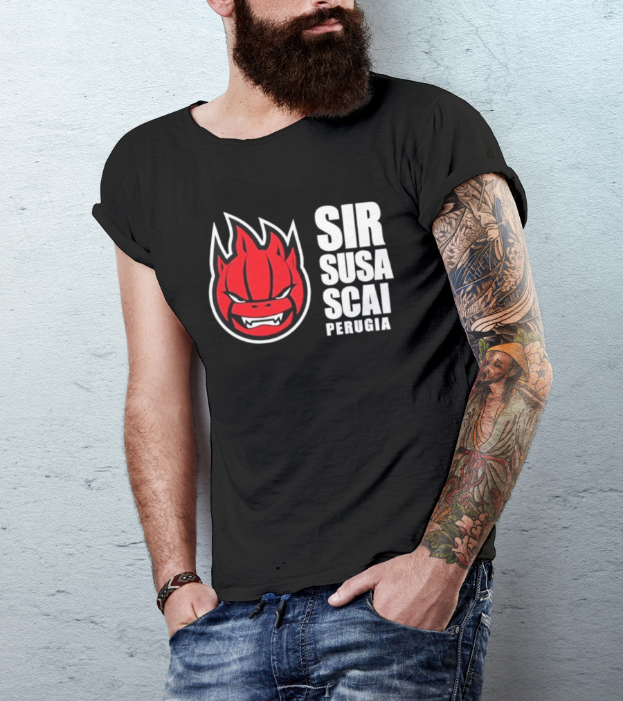 Sir Susa Scai Perugia Fierce Flames T-Shirt