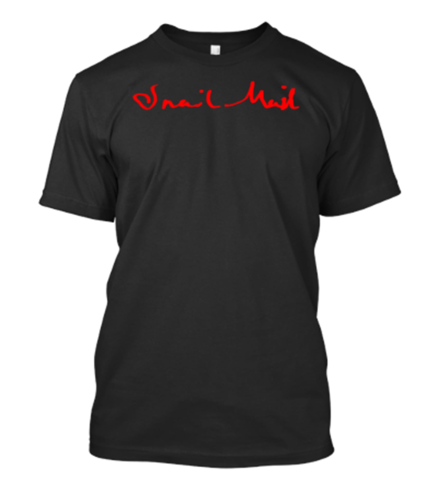 Snail Mail Red Handwritten T-Shirt