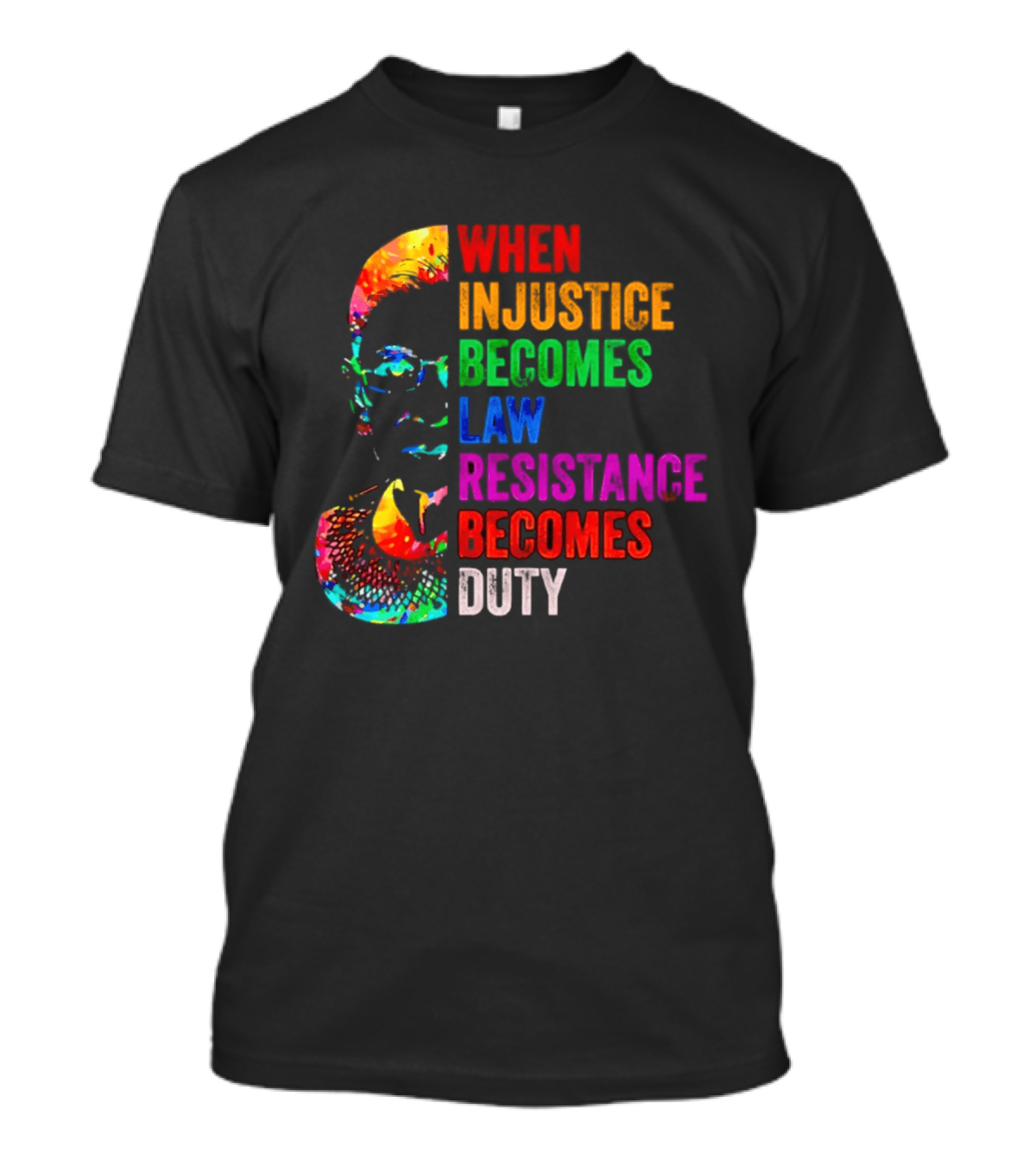 When Injustice Becomes Law Resistance Becomes Duty Inspirational St. Patrick Women's T-Shirt