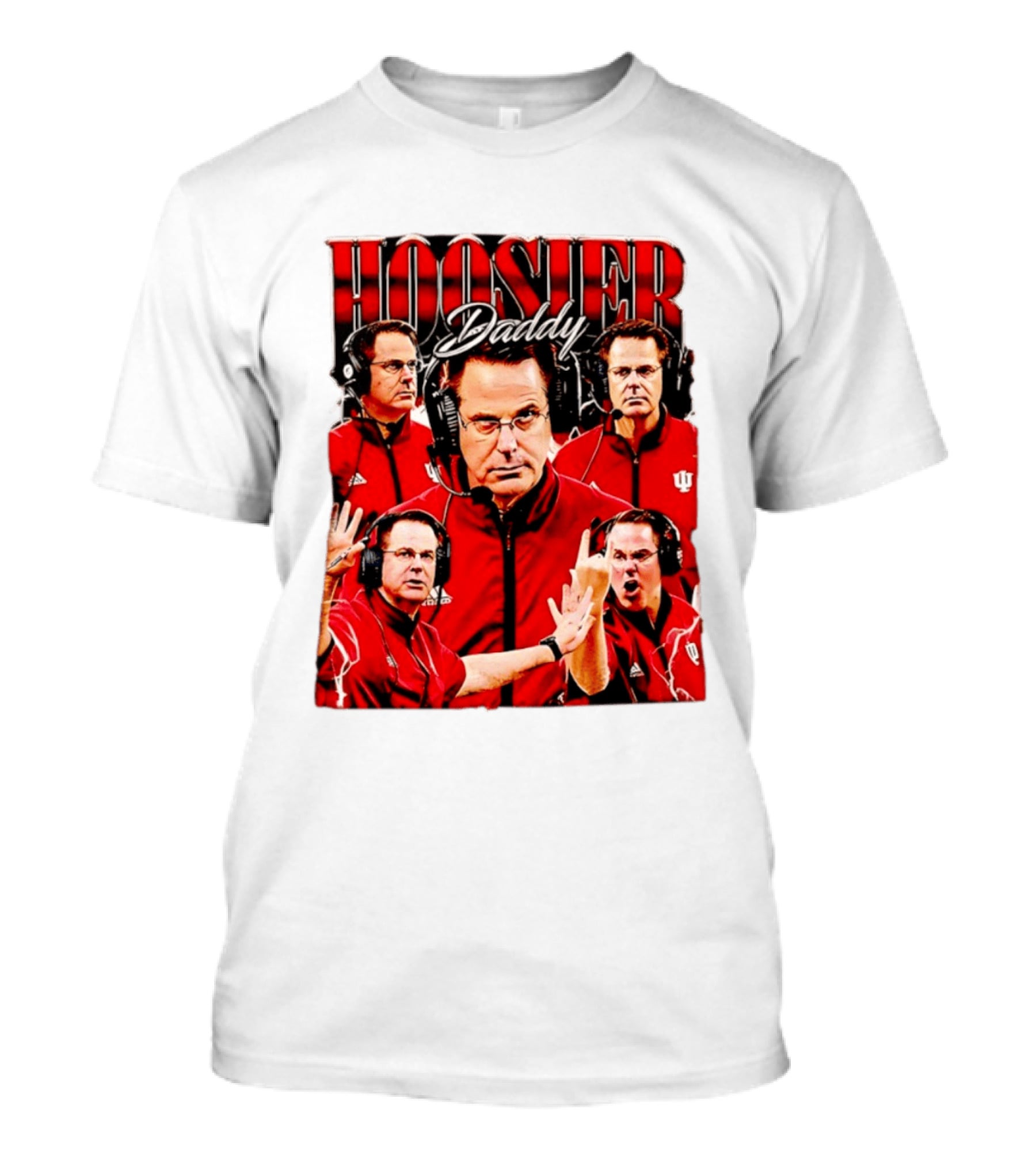 Hoosier Daddy Indiana University Football Coach Iconic Moment T-Shirt