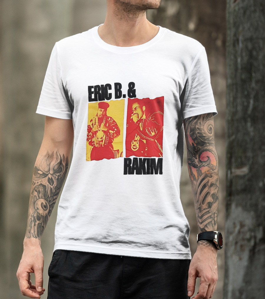 Eric B And Rakim Ain't No Joke 1988 Vintage Hip Hop Legends T-Shirt