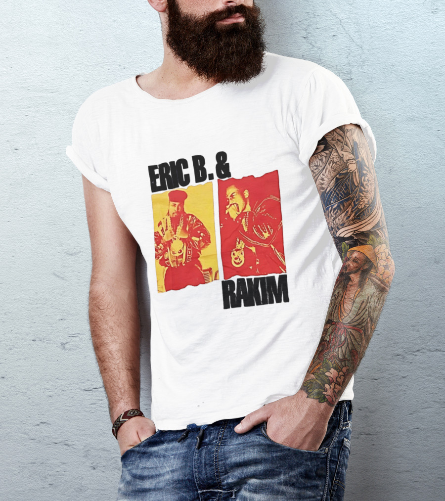 Eric B And Rakim Ain't No Joke 1988 Vintage Hip Hop Legends T-Shirt