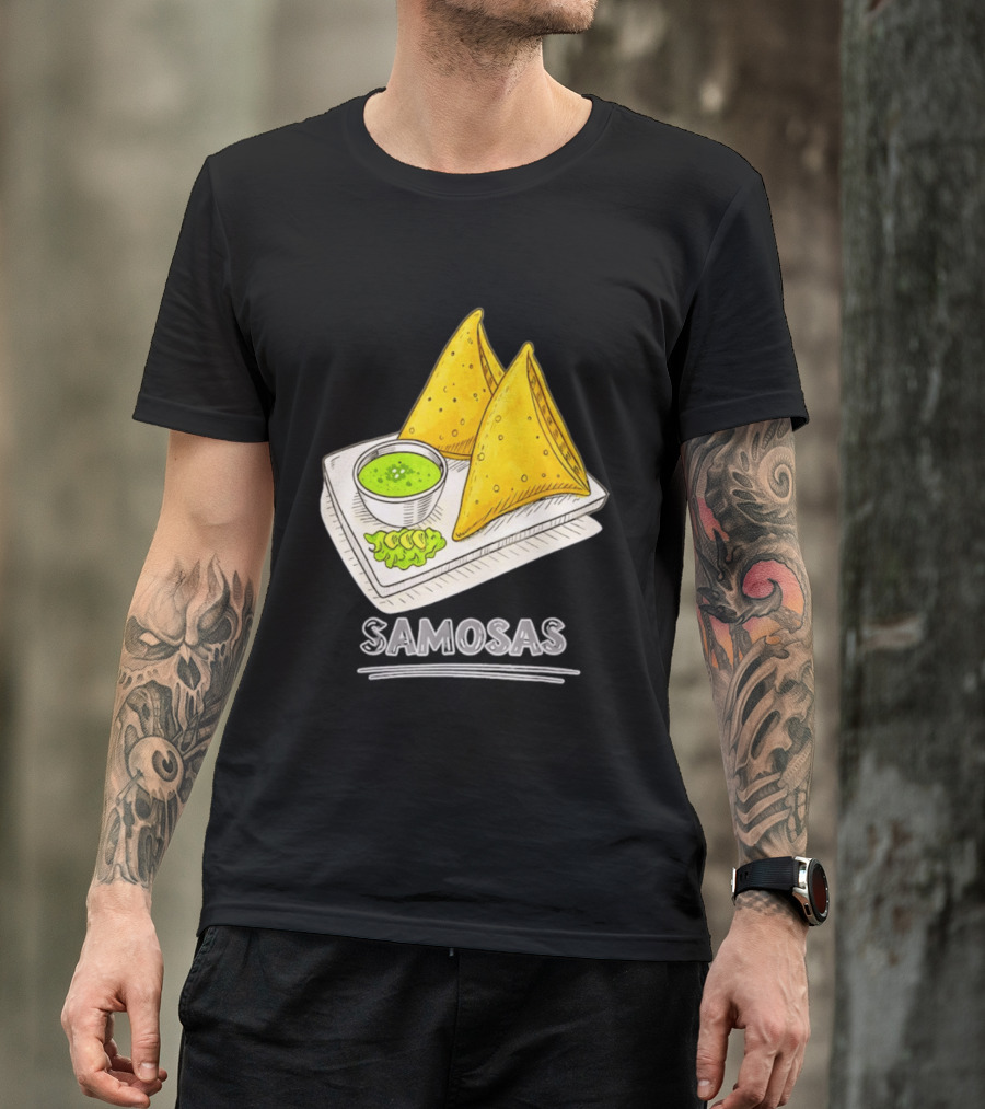 Samosa Lover Indian Snack Foodie Delight T-Shirt