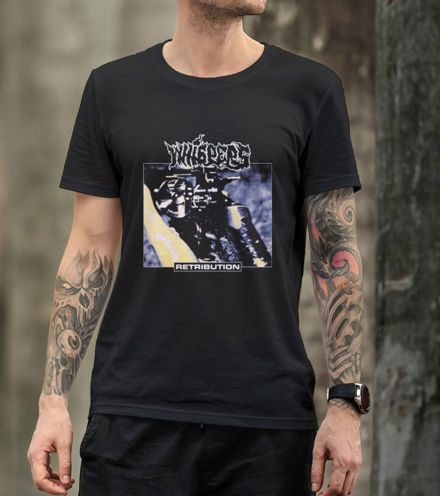 Whispers Retribution Motorcycle Engine T-Shirt