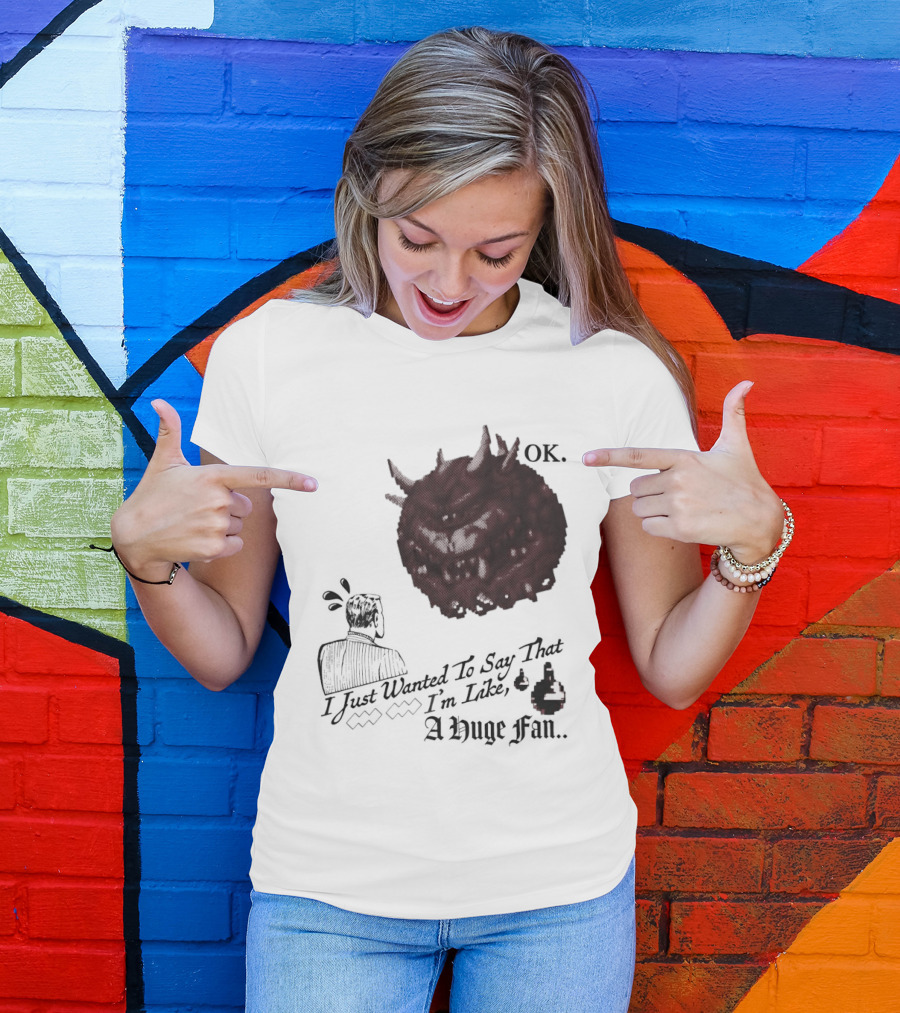 OK I Just Wanted To Say That I'm Like A Huge Fan T-Shirt