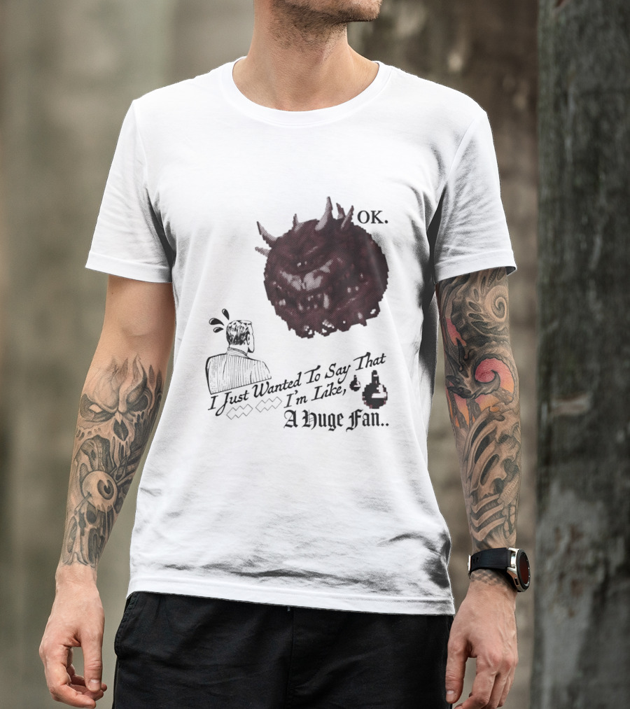 OK I Just Wanted To Say That I'm Like A Huge Fan T-Shirt