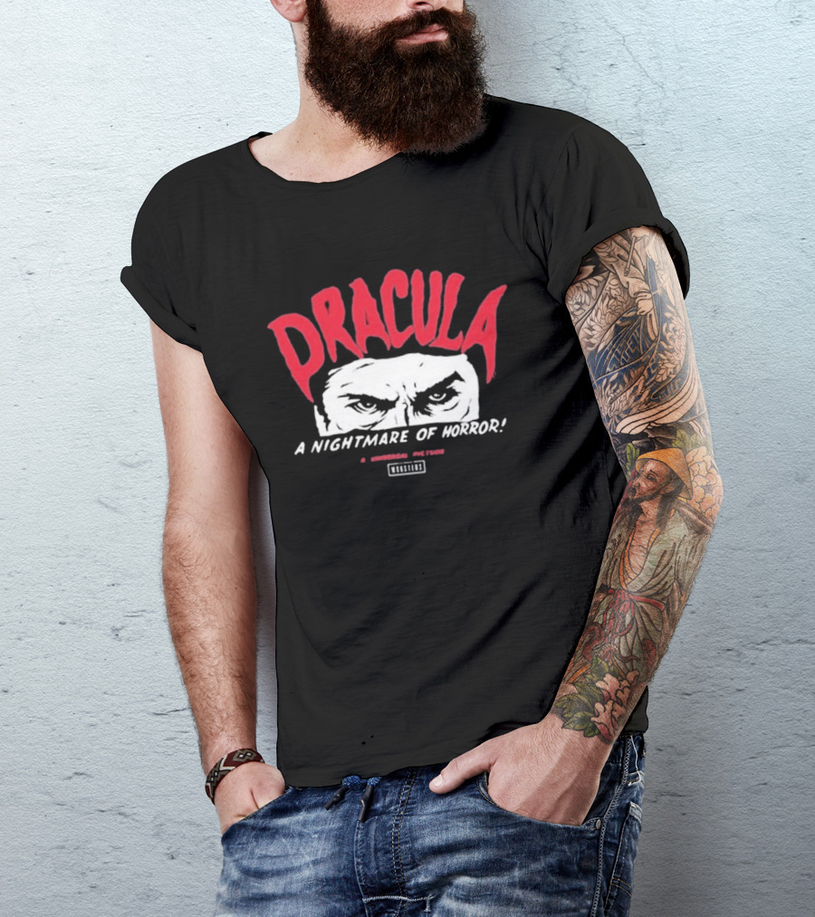 Dracula A Nightmare Of Horror A Universal Monster T-Shirt