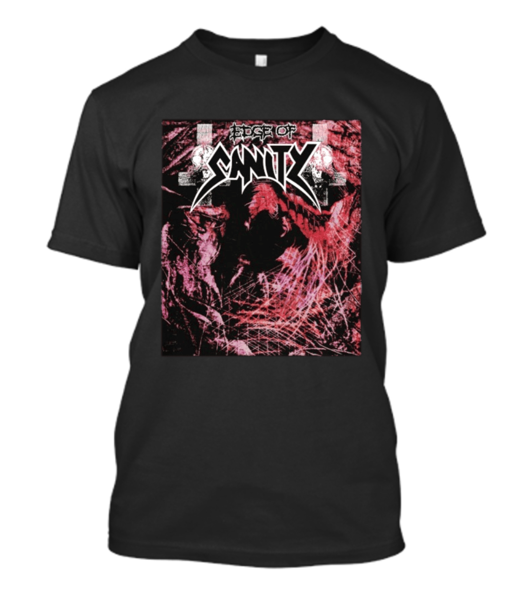 Edge Of Sanity Infernal Album Cover Black Metal Aesthetic T-Shirt