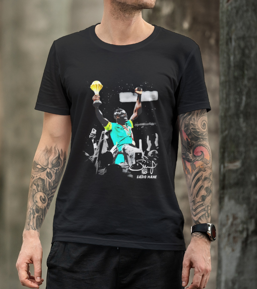 Sadio Mane AFCON 2025 Victory Celebration Iconic Moment T-Shirt
