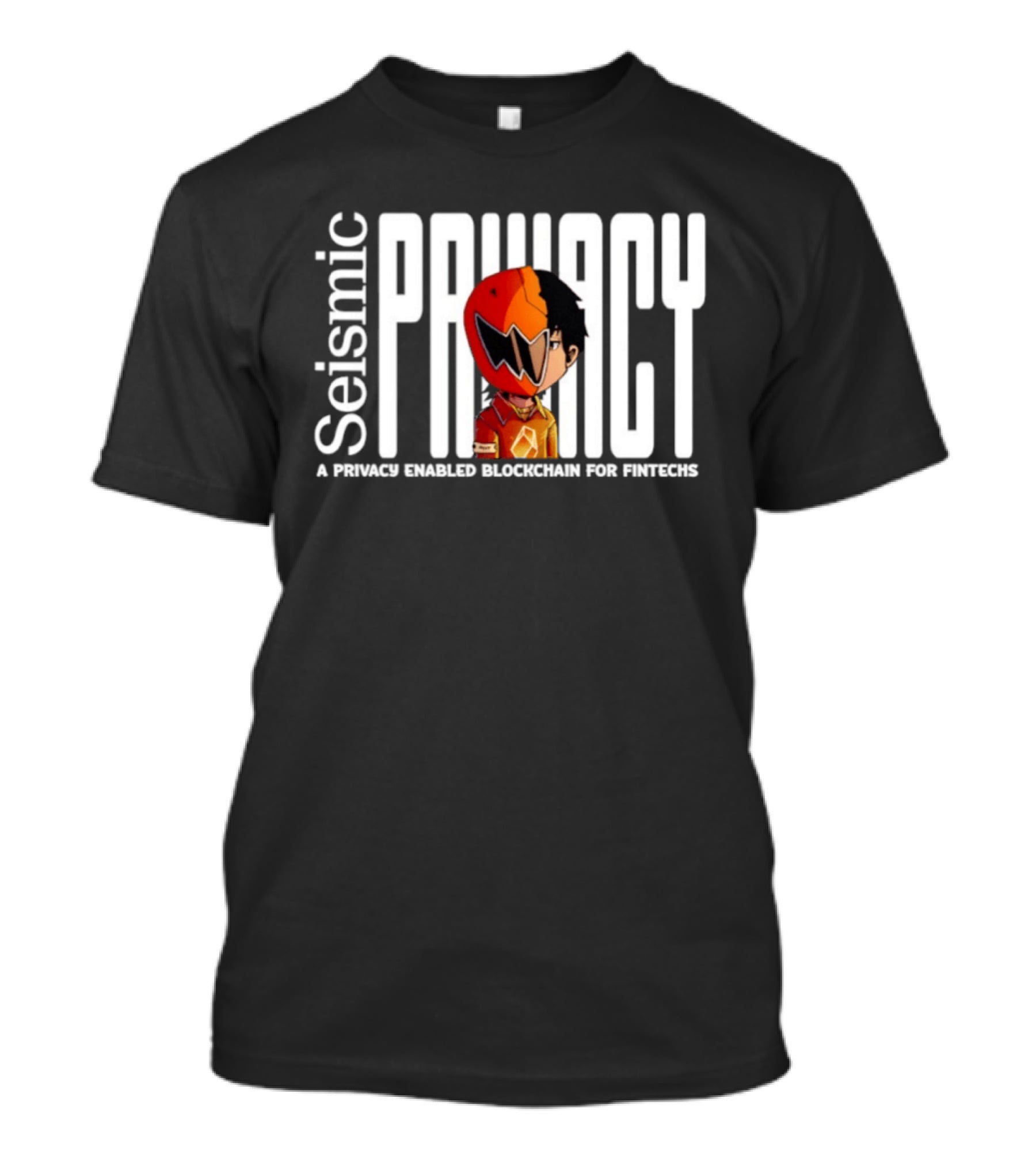 Seismic Privacy Enabled Blockchain Fintechs Anime T-Shirt