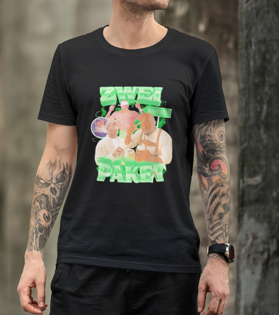 Zwei Paket Tupac Shakur Westseite T-Shirt