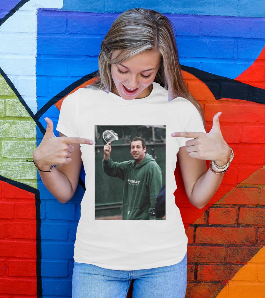 Adam Sandler New York Jets Fan Football T-Shirt