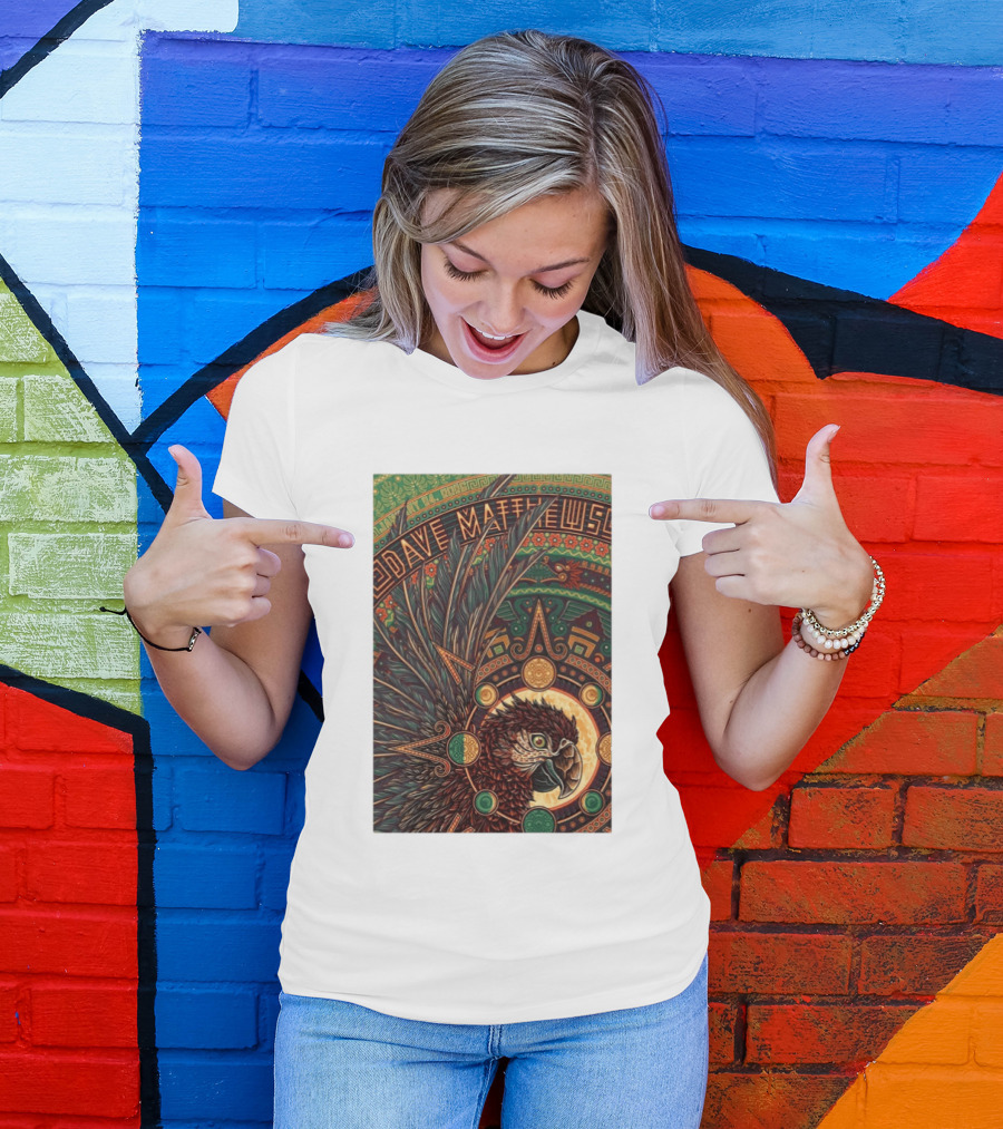 Dave Matthews Band Moon Palace Cancun Parrot Jan 24 2026 T-Shirt