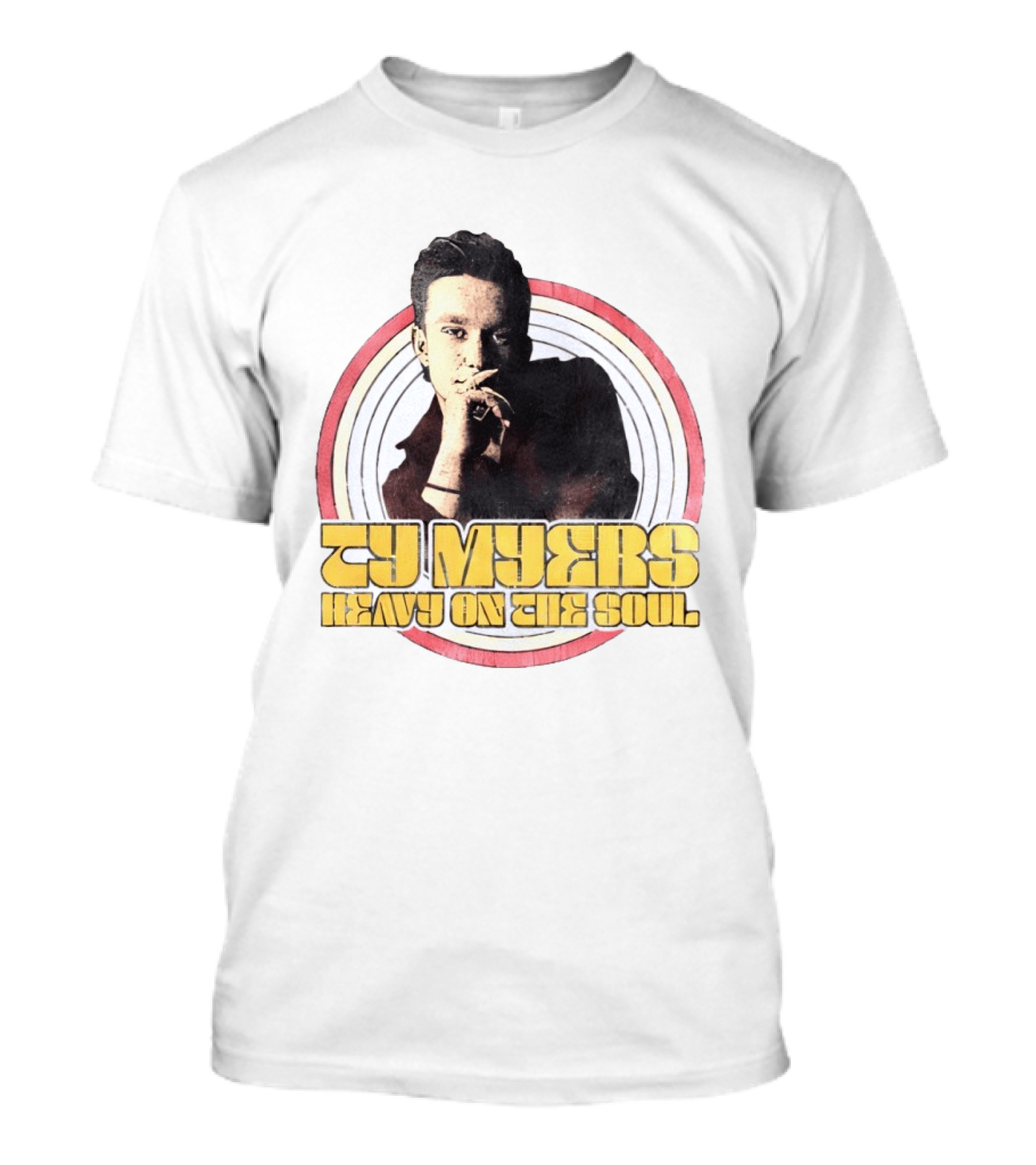 Ty Myers Heavy On The Soul Retro Vibe T-Shirt