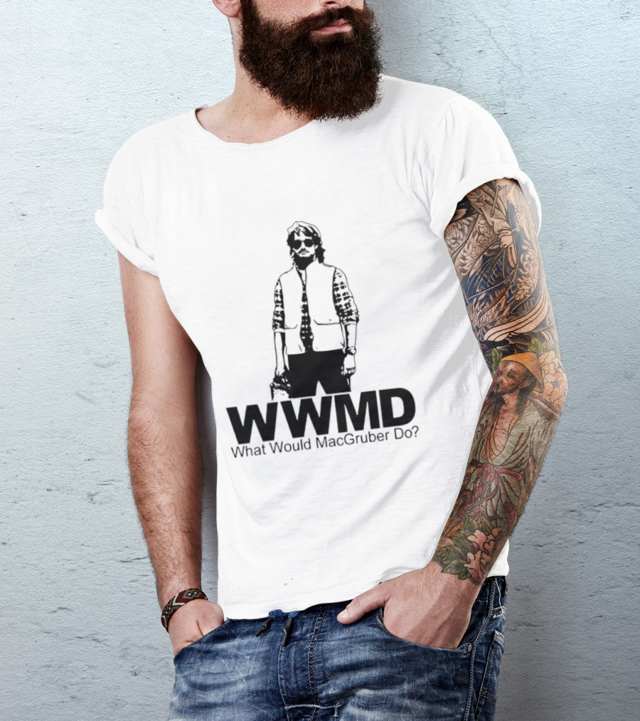 WWMD What Would Macgruber Do Vest T-Shirt