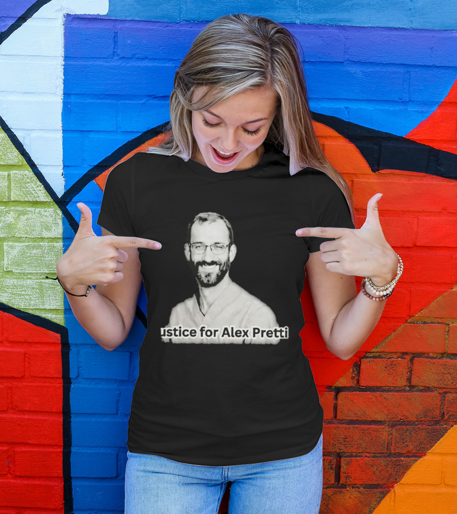 Justice For Alex Pretti Memorial T-Shirt
