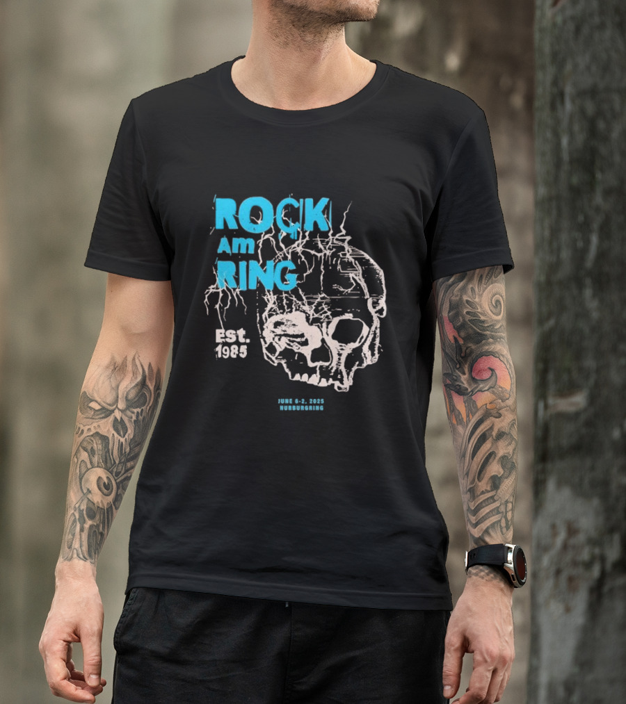 Rock Am Ring Est 1985 Skull Celebrate The Legends T-Shirt