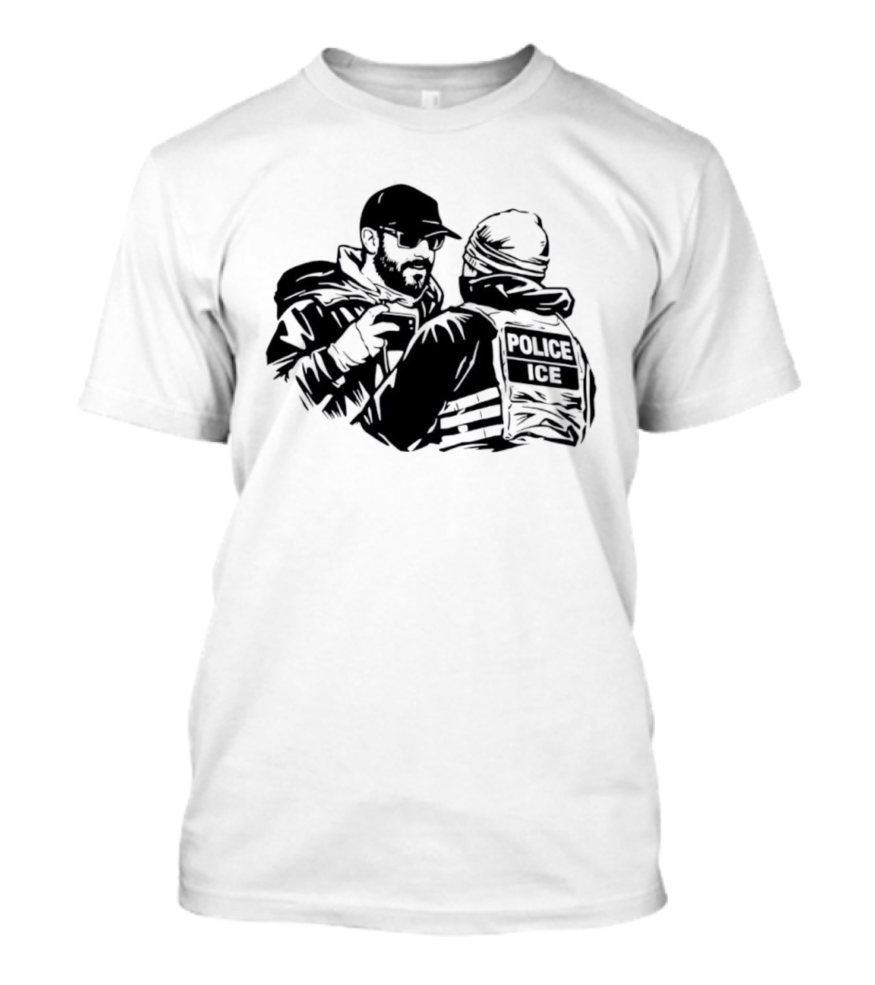Police Ice Shooting Protest Minneapolis 2026 T-Shirt