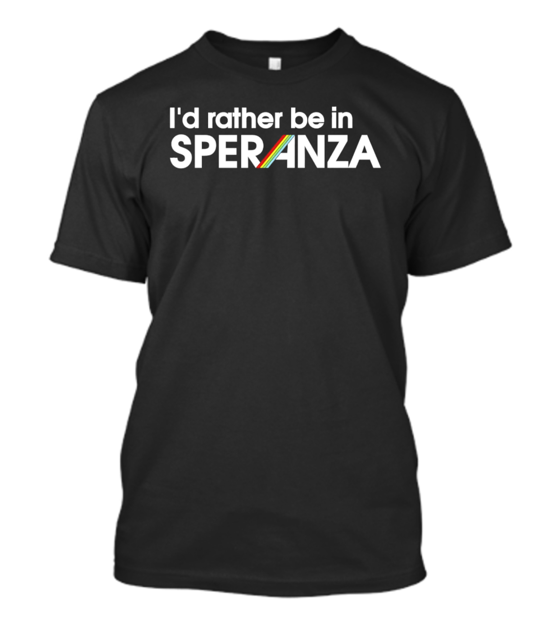 I'd Rather Be In Speranza With ARC Raiders Rainbow T-Shirt