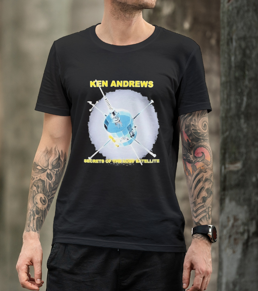 Ken Andrews Secrets Of The Lost Satellite T-Shirt