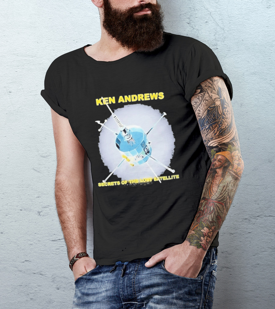 Ken Andrews Secrets Of The Lost Satellite T-Shirt