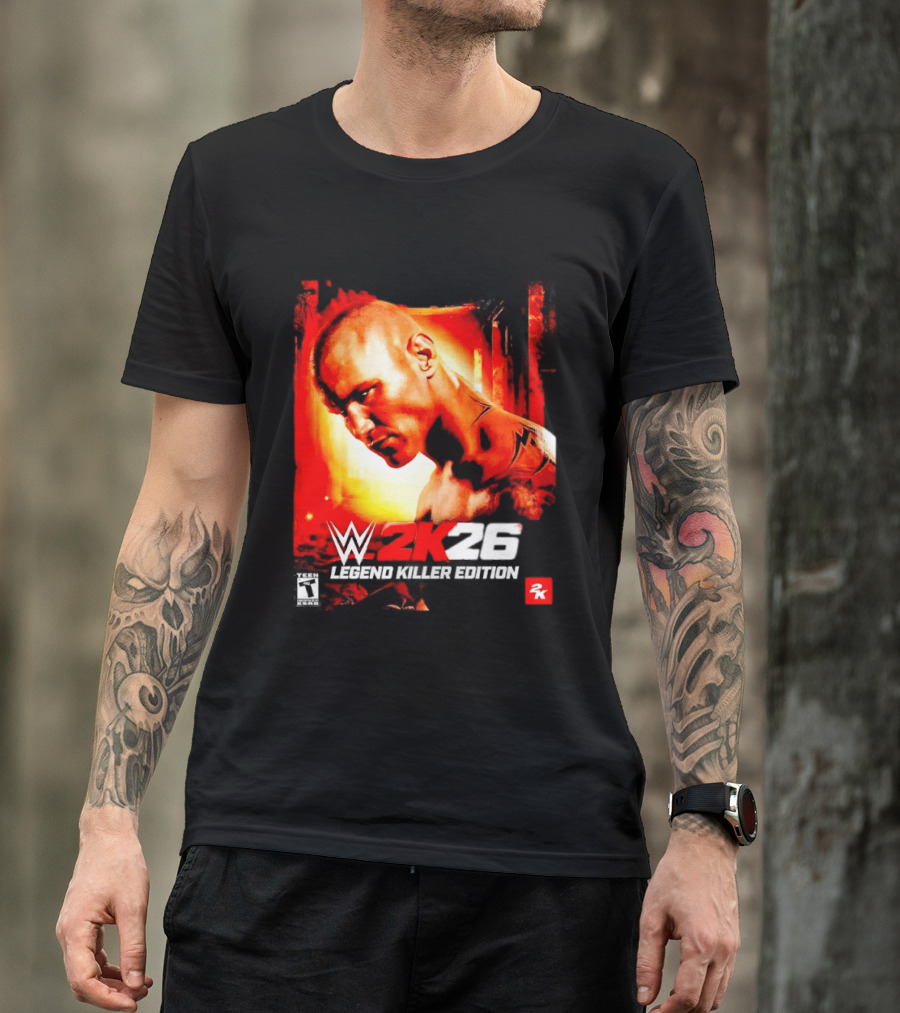 WWE 2K26 Randy Orton Legend Killer Edition Cover T-Shirt