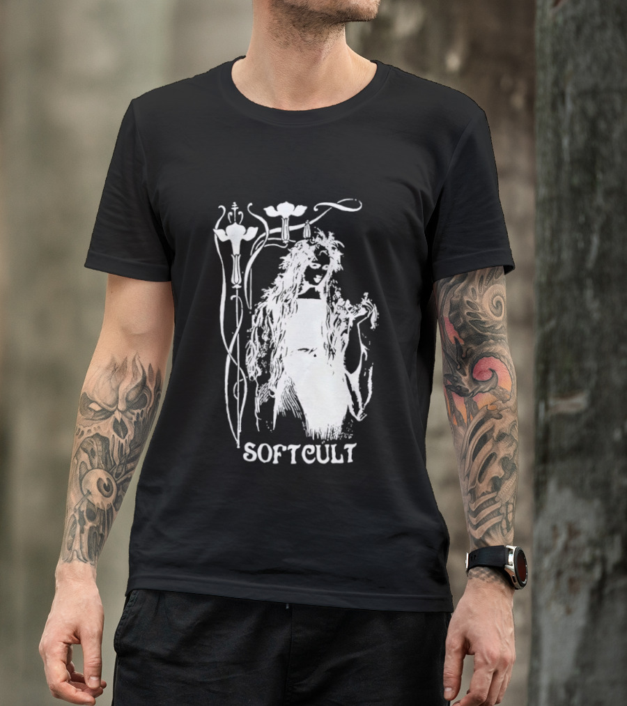 Softcult Floral Art Nouveau Aesthetic T-Shirt