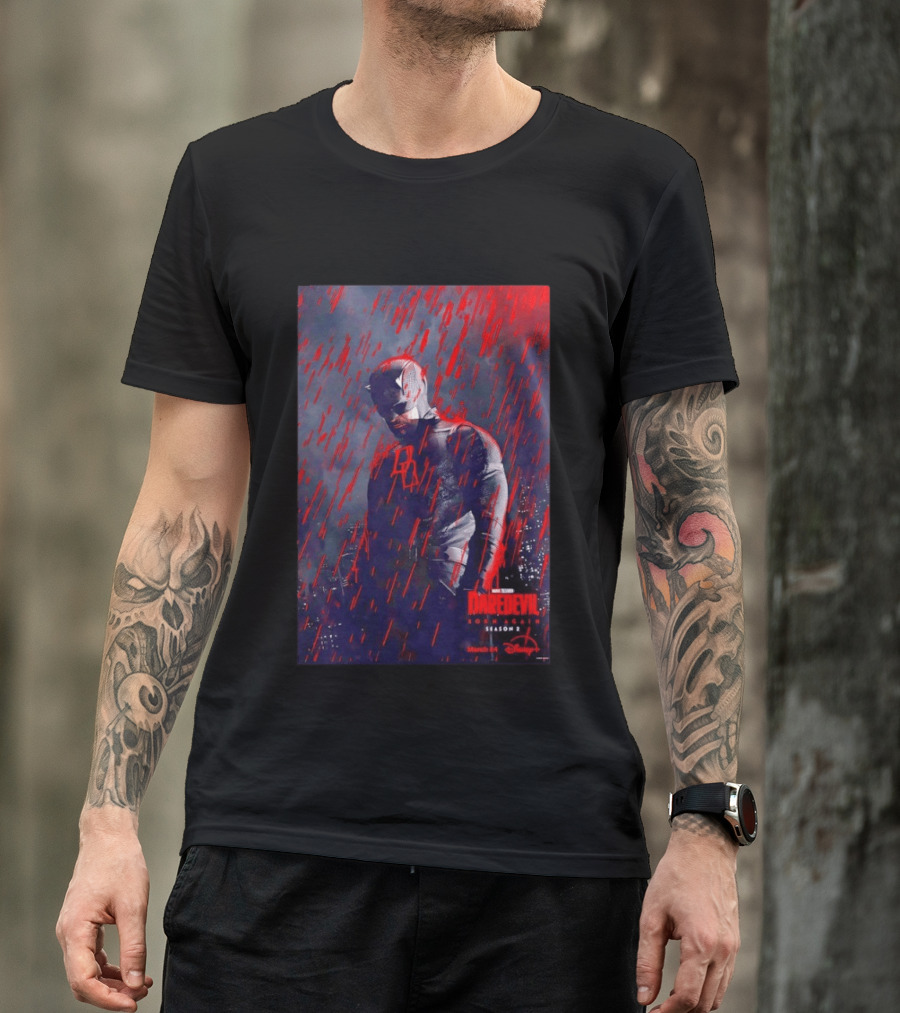 Daredevil Born Again Season 2 Premiering March 24 2026 Disney Plus T-Shirt