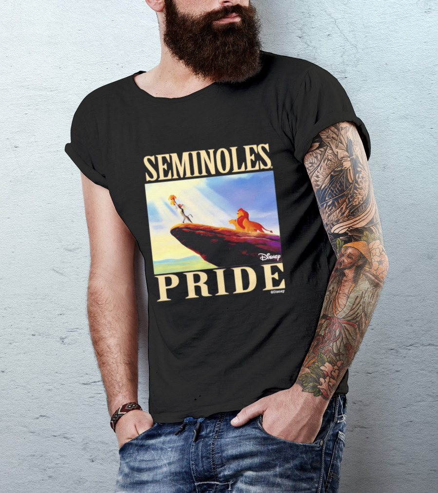 Seminoles Pride Florida State Disney Lion King Scene T-Shirt