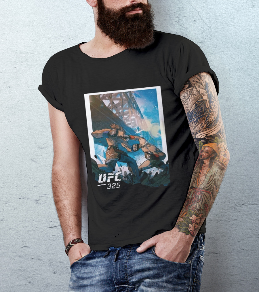 UFC 325 Alexander Volkanovski Vs Diego Lopes February 2026 Warrick Wong T-Shirt