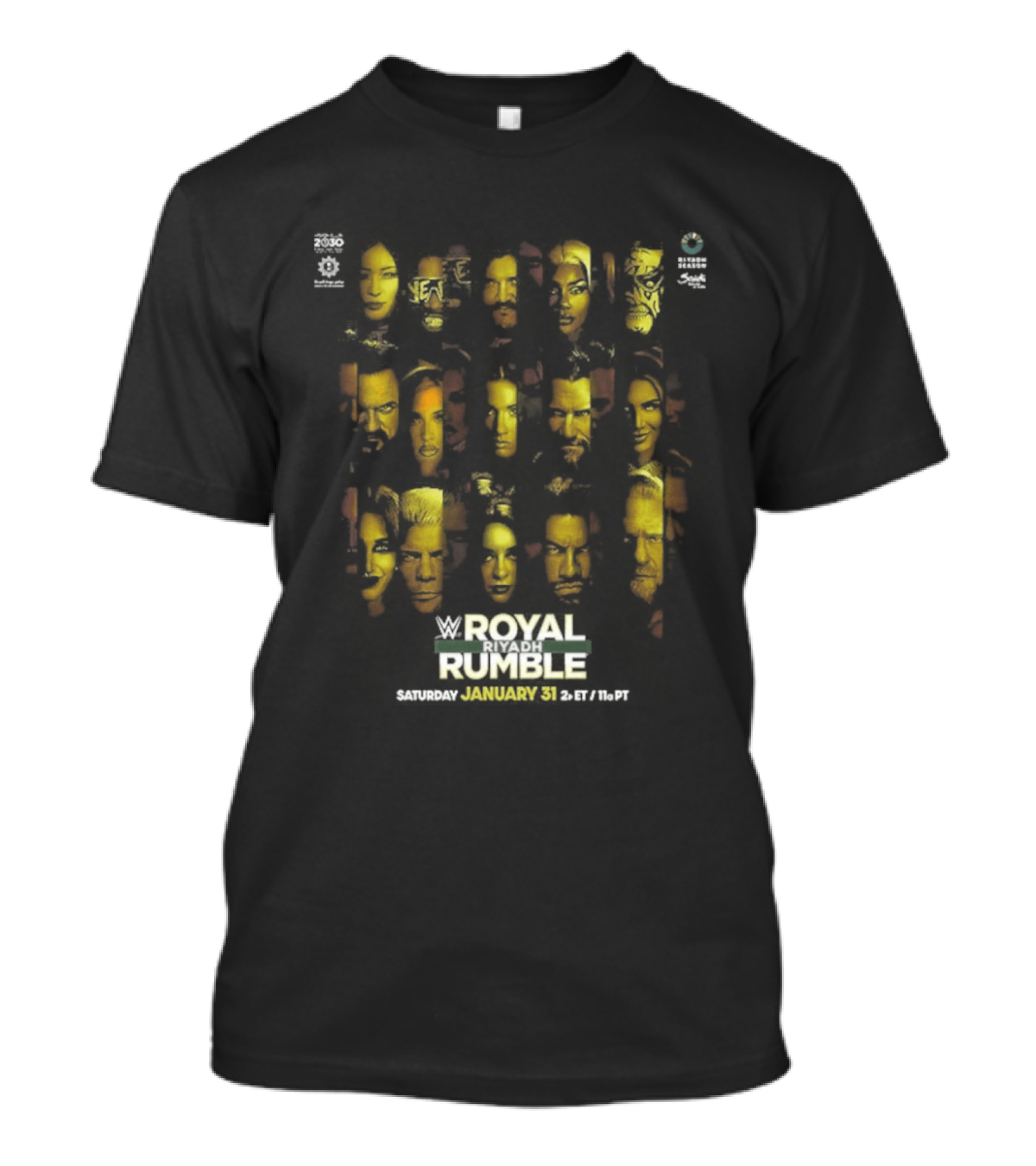 WWE Royal Rumble Riyadh January 31 2026 Legends Gathering T-Shirt