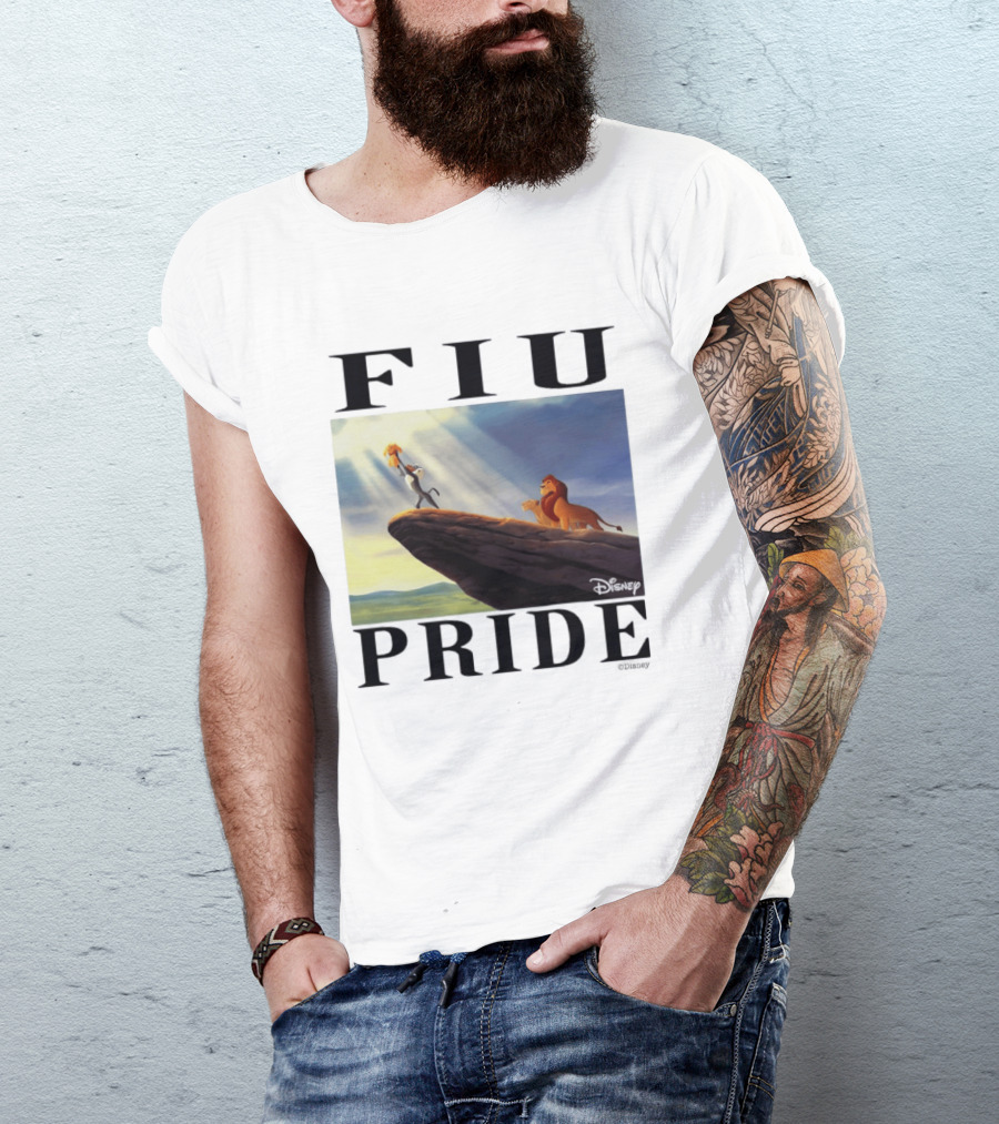 FIU Pride Florida International Golden Panthers Lion King Disney T-Shirt
