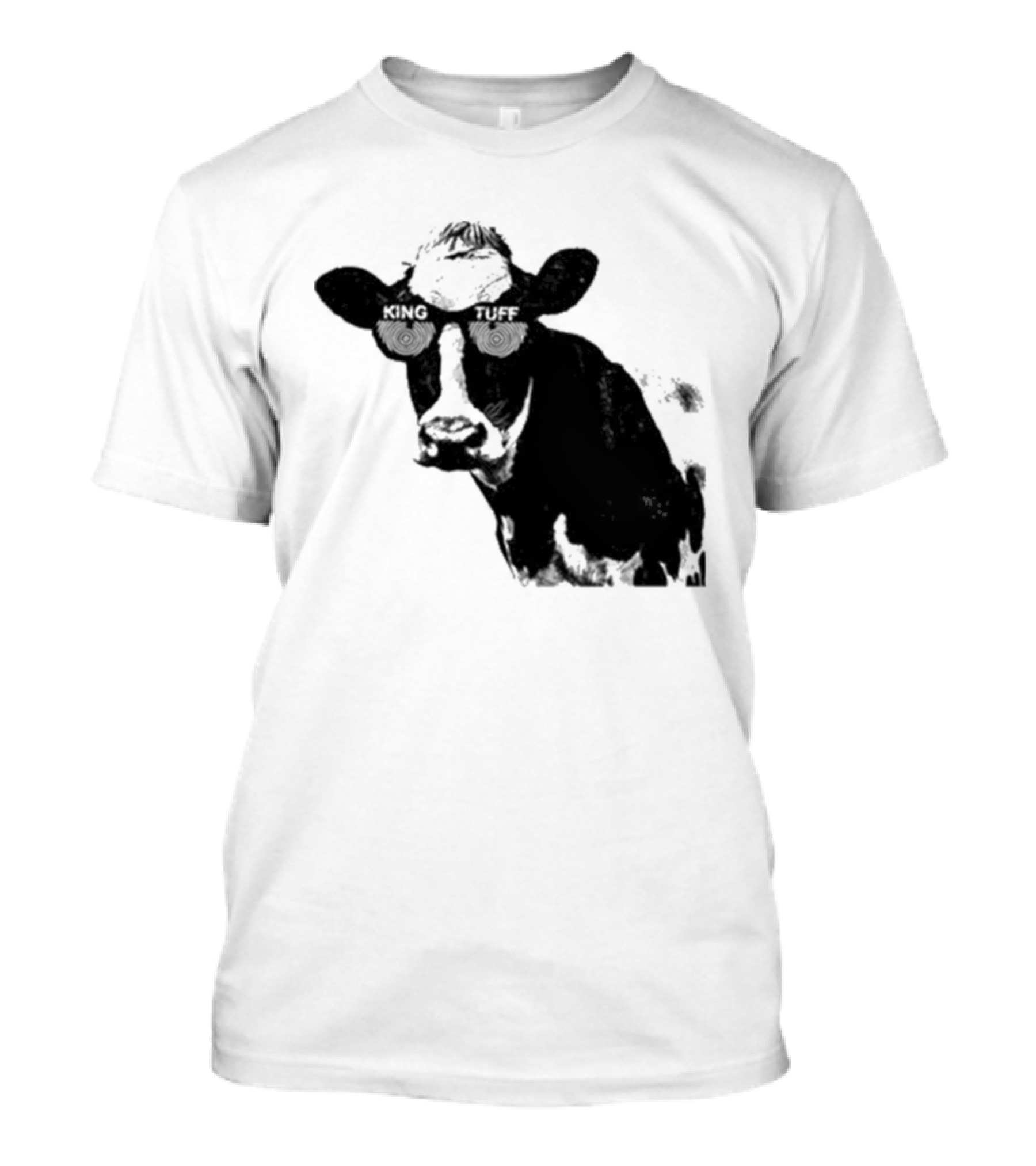 King Tuff X Ray Cow Illustration Holstein T-Shirt