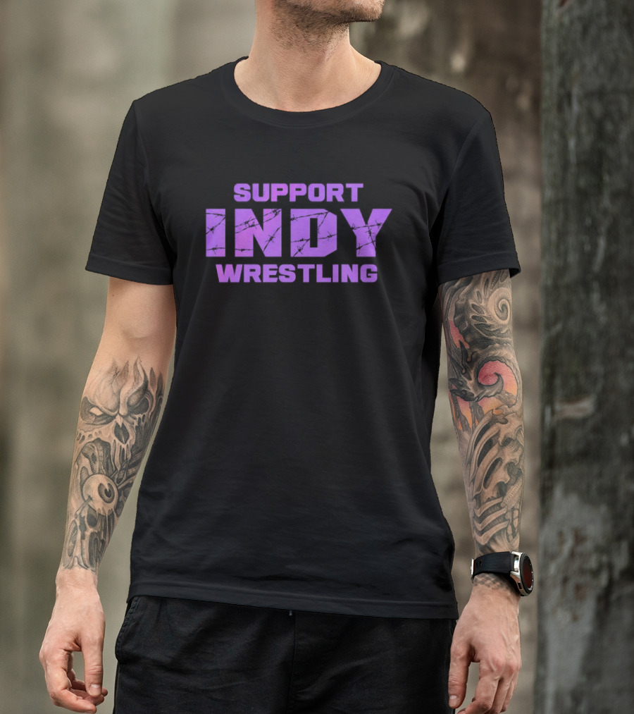 Support Indy Wrestling T-Shirt