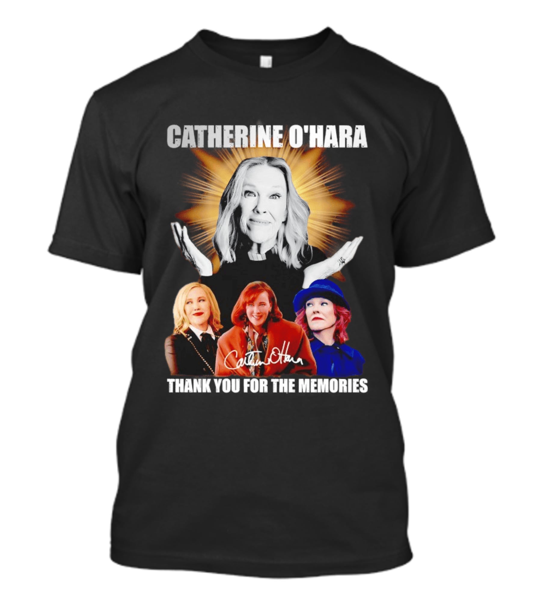 Catherine O'Hara Thank You For The Memories Iconic Roles Signature T-Shirt