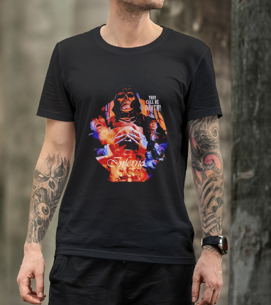 Inferno Dario Argento Film With Death T-Shirt