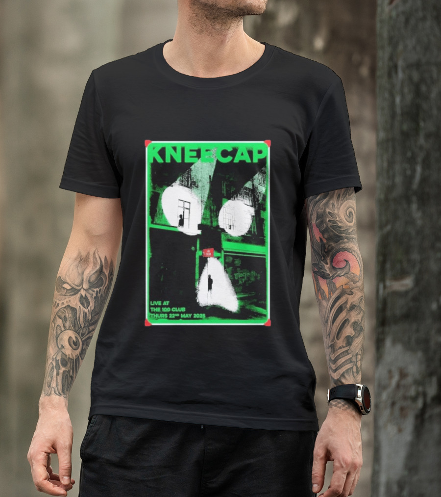 Kneecap Live At The 100 Club London 22nd May 2025 T-Shirt
