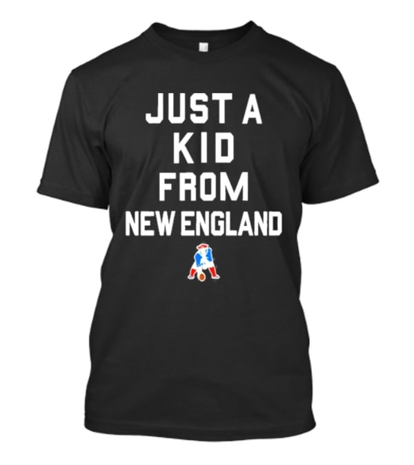Just A Kid From New England Patriots Iconic Team Spirit T-Shirt