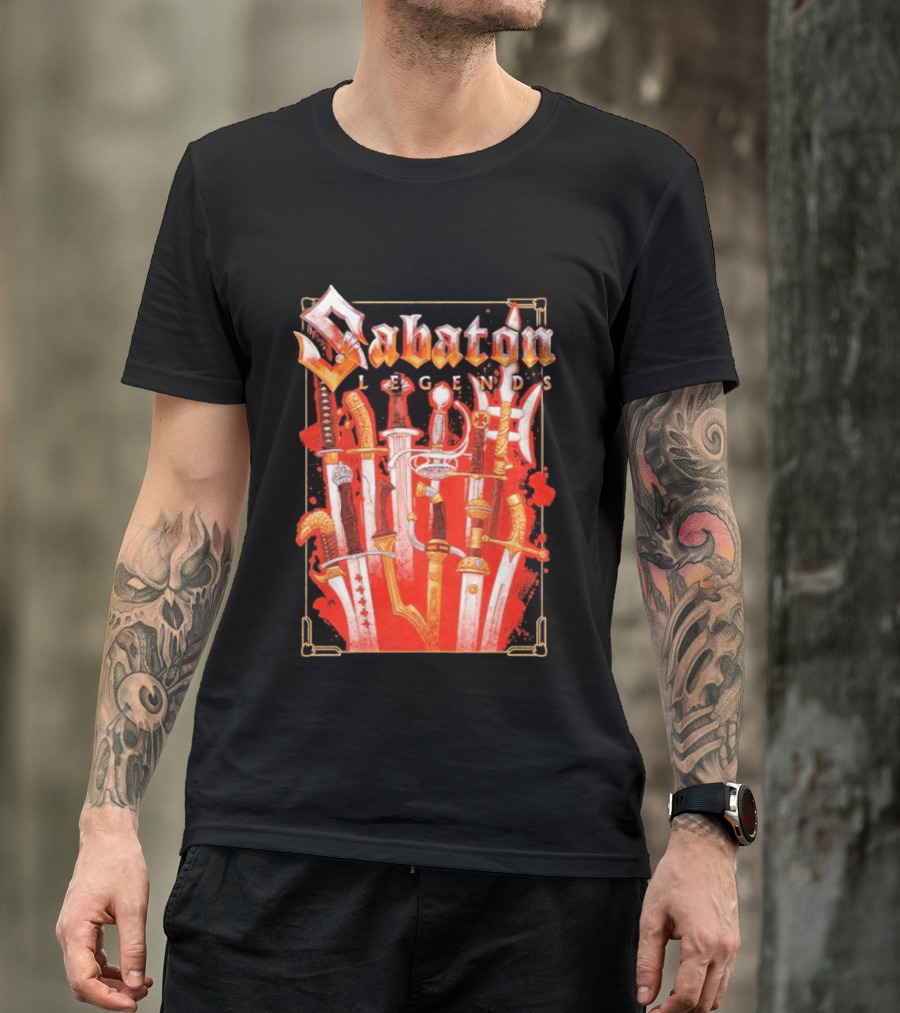 Sabaton Legends The Legendary Swords Collection T-Shirt