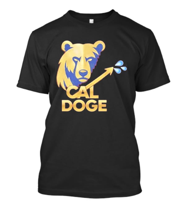 CAL DOGE California Bear Arrow Splash T-Shirt