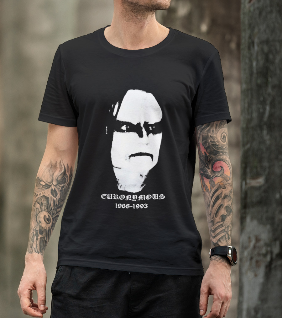 Euronymous 1968 1993 Face T-Shirt