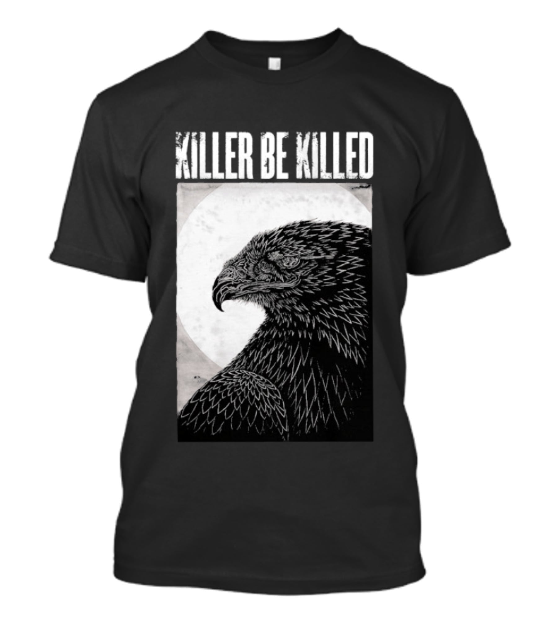 Killer Be Killed Black And White Eagle T-Shirt