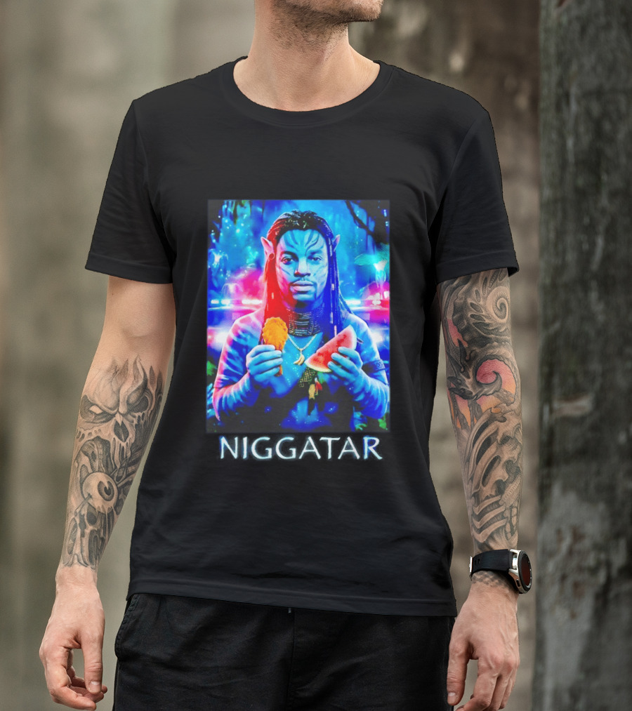Niggatar Avatar Meme T-Shirt