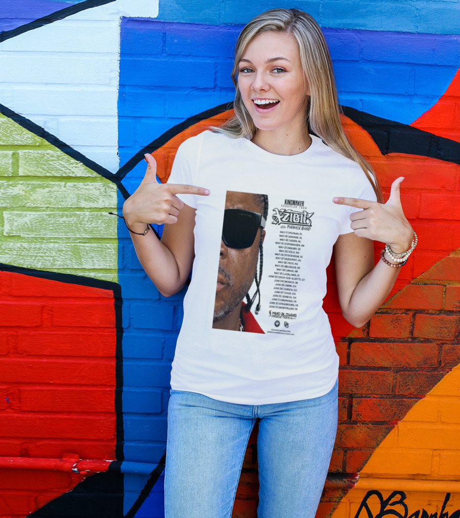 XZIBIT EU Tour 2026 Event Details Featuring Live Performances T-Shirt