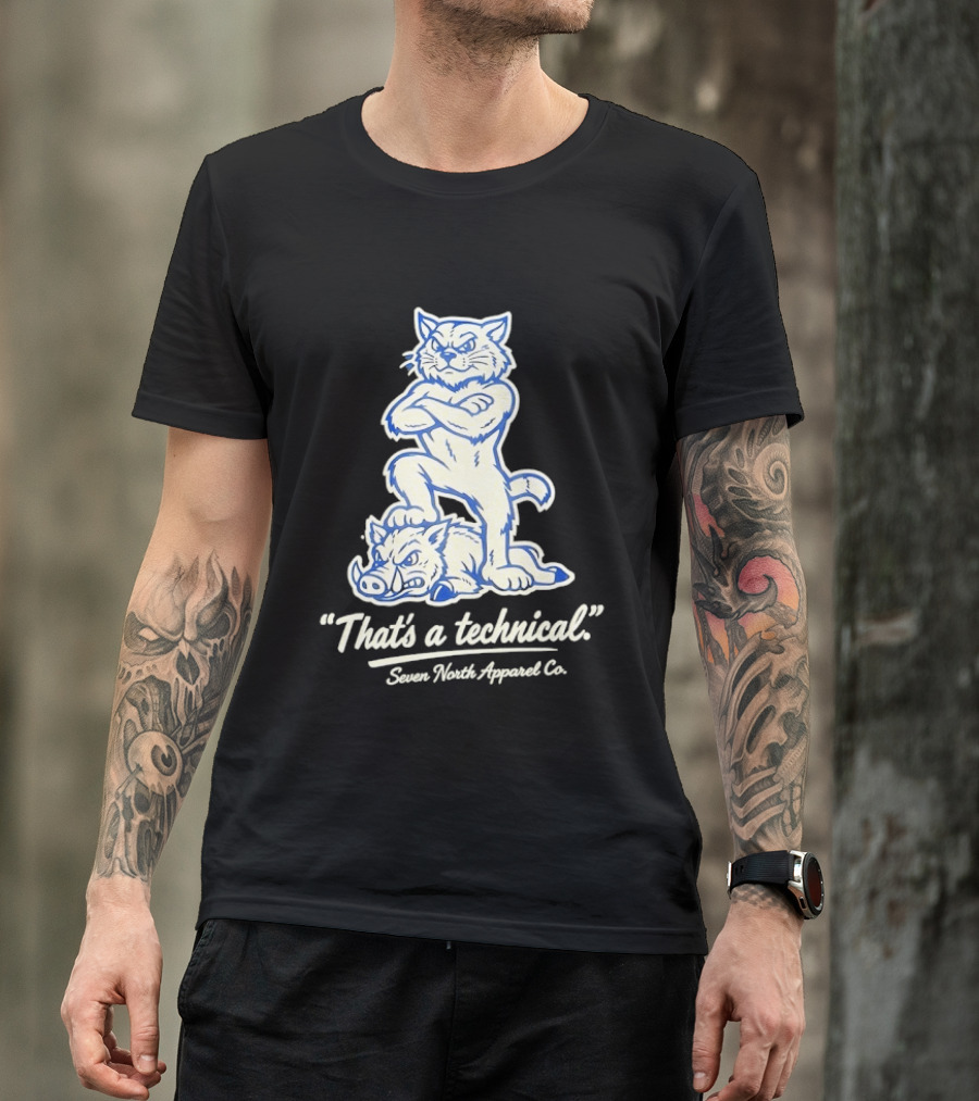 Kentucky Wildcats That's A Technical Seven North Co T-Shirt