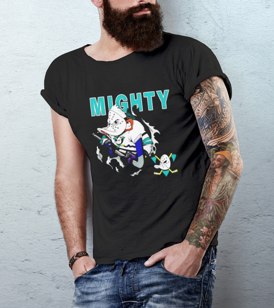 Anaheim Ducks Mighty Hockey Iconic Team T-Shirt