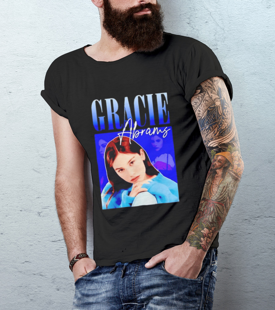 Gracie Abrams Blue Aesthetic T-Shirt