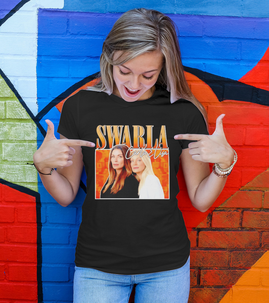 Swarla Carla And Lisa Iconic Orange T-Shirt